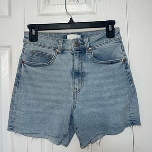 Light Blue Jean Shorts